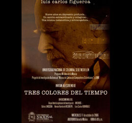 tres colores del tiempo